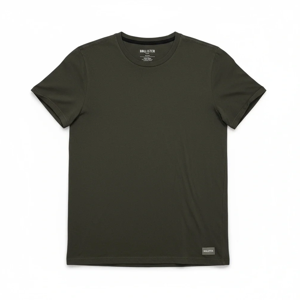 Hollister Men's Short Sleeve Tee - Dark Gray